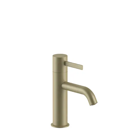 Fantini AF/21 Смеситель для раковины, 1 отв, излив:, цвет: Matt British Gold PVD