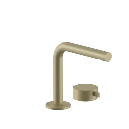 Fantini AF/21 Смеситель для раковины, 2 отв, излив:, цвет: Matt British Gold PVD