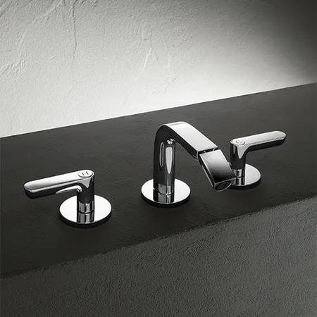 Fantini Icona Deco Смеситель для биде, 3 отверстия, цвет: хром