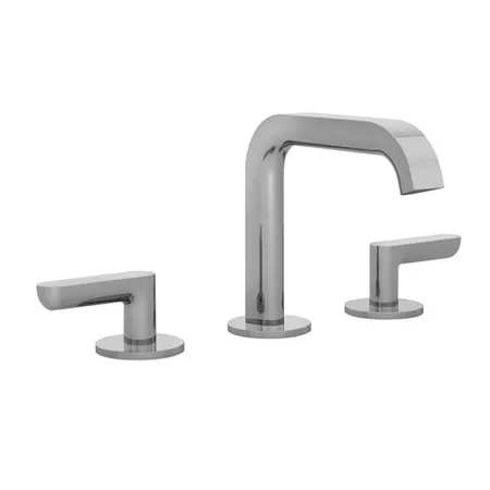 Fantini Icona Deco Смеситель для раковины, 3 отв, без донного клапана, излив:, цвет: никель