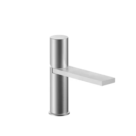 Fantini Milano Смеситель для раковины, 1 отв, излив:, цвет: матовая натуральная сталь