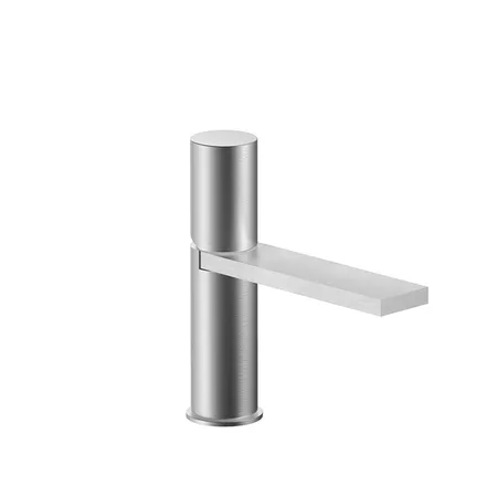 Fantini Milano Смеситель для раковины, 1 отв, излив:, цвет: матовая натуральная сталь