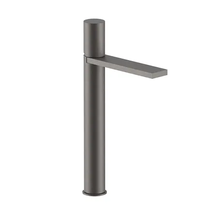 Fantini Milano Смеситель для раковины, 1 отв, излив:, цвет: Matt Gun Metal PVD