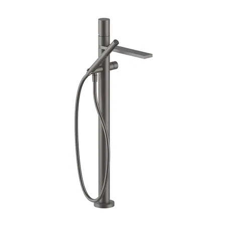 Fantini Milano Смеситель для ванны, напольный, излив:, цвет: Matt Gun Metal PVD