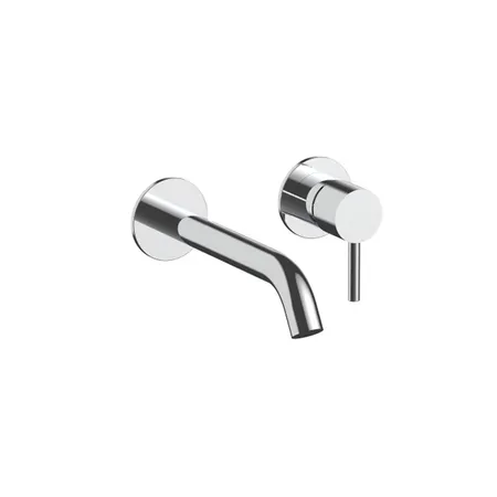 Fantini Nostromo Small Смесители встроенный для раковины на 2 отв, цвет: Матовая натуральная сталь