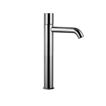 Fantini Nostromo Смеситель для раковины, 1 отв, без донного клапана, излив, цвет: Matt Gun Metal PVD