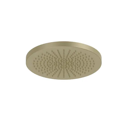 Fantini Nostromo Верхний душ, цвет: Matt British Gold PVD