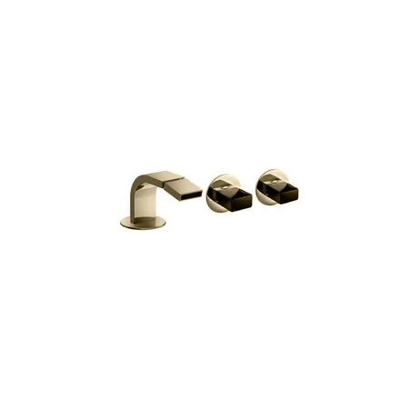 Fantini Venezia In Смеситель для биде, 1 отв, излив:, цвет: Matt British Gold PVD