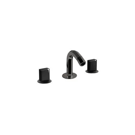 Fantini Venezia Смеситель для биде, 3 отв, излив:, цвет: Matt Gun Metal PVD