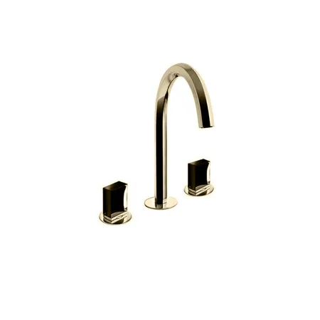 Fantini Venezia Смеситель для раковины, 3 отв, излив:, цвет: Matt British Gold PVD