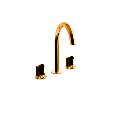 Fantini Venezia Смеситель для раковины, 3 отв, излив:, цвет: Matt Copper PVD