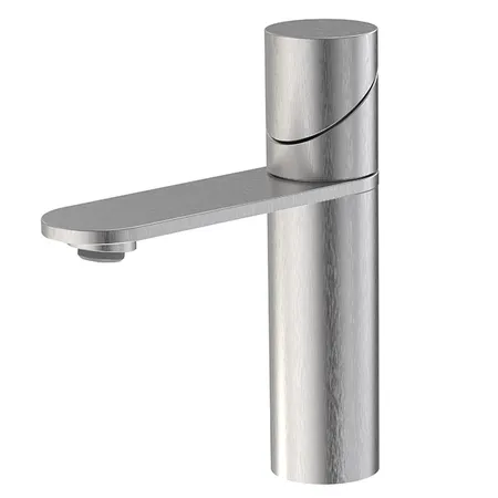 Fima Carlo Frattini Slide Смеситель для раковины, 1 отв, цвет: Stainless Steel