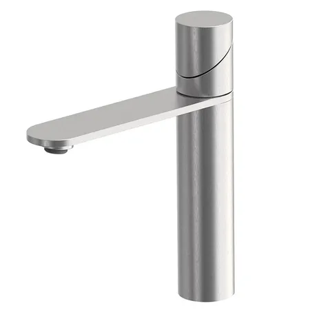 Fima Carlo Frattini Slide Смеситель для раковины, высокий, 1 отв, цвет: Stainless Steel