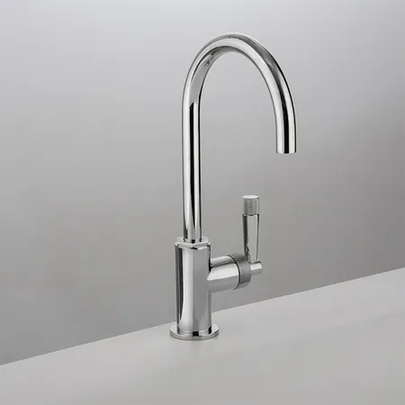 Gattoni MD Смеситель для раковины, 1 отв, ручки PELLA, с донным клапаном, цвет: хром