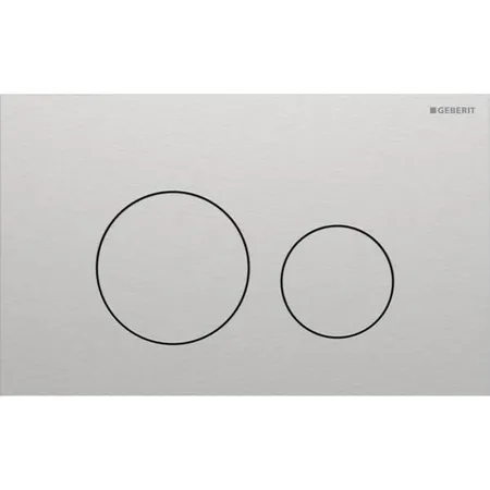 Geberit Sigma40 Клавиша для двойного смыва, круглая: Матированный