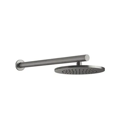Gessi 316 Душевая головка шарнирная для настенного крепления на 1/2", цвет: Steel Brushed