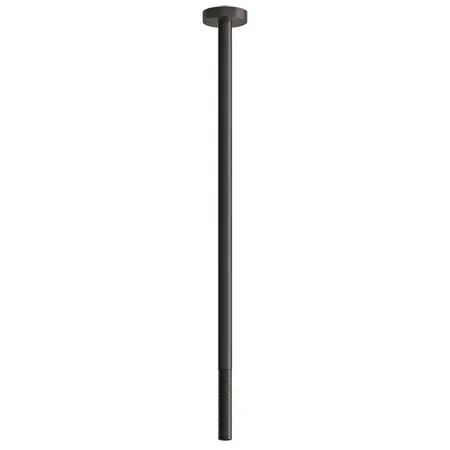 Gessi 316 Излив потолочный для удаленного управления, длина под заказ, цвет: brushed black metal pvd