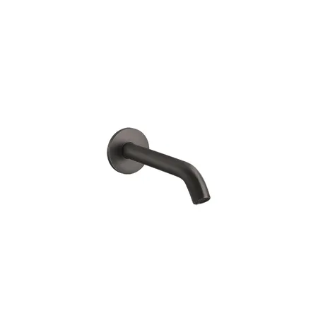Gessi 316 Настенный излив на 1/2”, комбинируемый с удаленным управлением, цвет: brushed black metal pvd