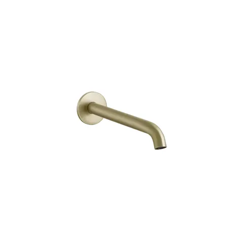 GESSI 316 Настенный излив на 1/2”, комбинируемый с удаленным управлением (не входит в комплект), цвет: Brushed Brass PVD