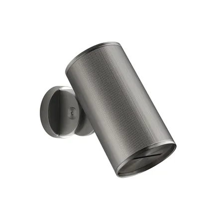 Gessi 316 Rigato Верхний душ, с настенным креплением, водопад, цвет Steel Brushed