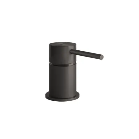 Gessi 316 Смеситель настольного монтажа для удаленного управления, цвет: brushed black metal pvd