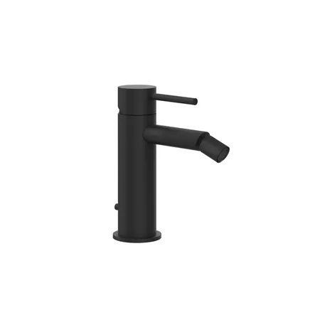 Gessi 316 Смеситель для биде на 1 отв. с донным клапаном, излив:, цвет: Black XL