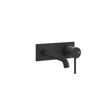 Gessi 316 Смеситель для раковины, встраиваемый, с изливом, (внешние части), цвет: Black XL