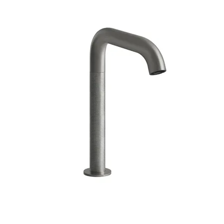 Gessi 316 Смеситель для раковины, 1 отв, электронный, с кран-фильтром для регулировки температуры и напора воды, цвет: Steel Brushed