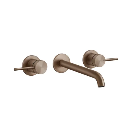 Gessi 316 Смеситель для раковины, встраиваемый, излив:, цвет: brushed copper pvd