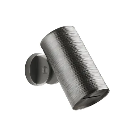 Gessi 316 Trame Верхний душ, с настенным креплением, водопад, цвет: Steel Brushed