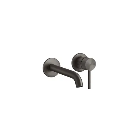 Gessi 316 Встраиваемый смеситель для раковины с изливом, внешняя часть, цвет: brushed black metal pvd