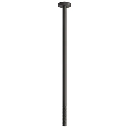 Gessi 316 Излив потолочный для удаленного управления, длина под заказ, цвет: brushed black metal pvd
