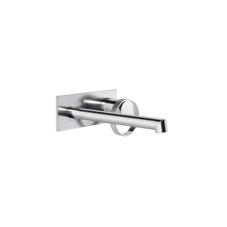 Gessi Anello Смеситель для раковины, встраиваемый с изливом, (внешняя часть) цвет: Black Metal Brushed PVD