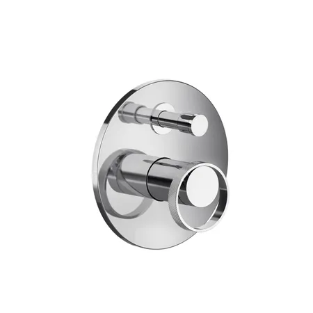 Gessi Anello Встраиваемый однорычажный смеситель на 2 выхода с перекл, внешняя часть, цвет: хром