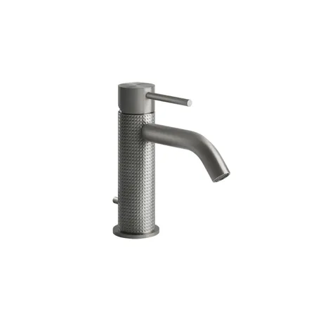 Gessi Cesello Смеситель однорычажный с донным клапаном, цвет: шлифованная сталь