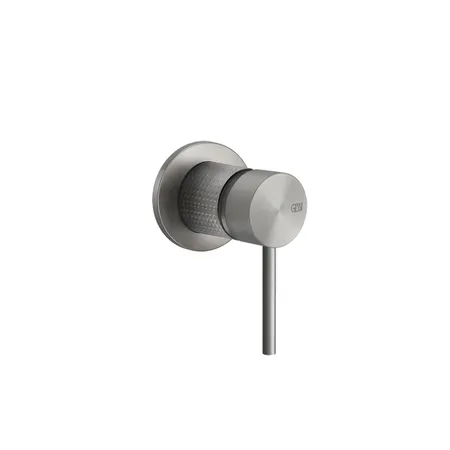 Gessi Cesello Встраиваемый однорычажный смеситель, на 1/2", картридж,одна позиция, внешняя часть, вет: шлифованная сталь
