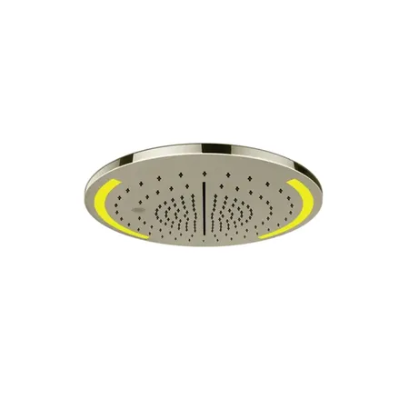 Gessi Colour Верхний душ, с подсветкой, цвет Nickel PVD