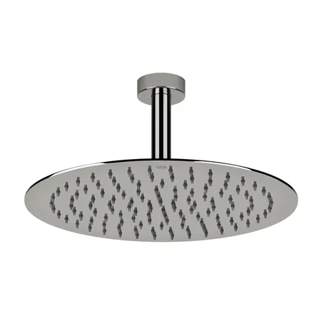 Gessi Emporio shower Верхний душ, потолочный, поворотная с шарниром, с защитой от известкового налёта, цвет: Mirror Steel