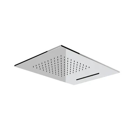Gessi Emporio shower Верхний душ, потолочный, с функцией ТРОПИЧЕСКИЙ ЛИВЕНЬ/ВОДОПАД, цвет: Steel Brushed