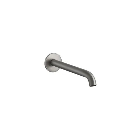 Gessi 316 Настенный излив на 1/2”, комбинируемый с удаленным управлением, цвет: шлифованная сталь
