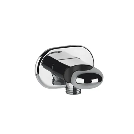 Gessi Goccia Держатель душевой лейки с выводом воды на 1/2”, цвет: хром