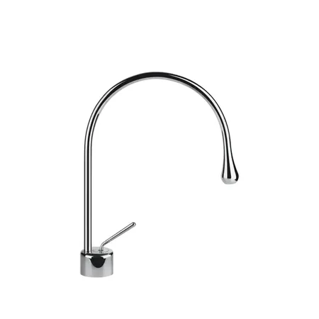 Gessi Goccia Смеситель для раковины на 1 отверстие, излив R=125, цвет: хром