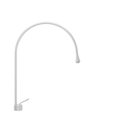 Gessi Goccia Смеситель для раковины на 1 отверстие, излив R=197, цвет: белый