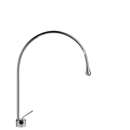 Gessi Goccia Смеситель для раковины на 1 отверстие, излив R=197, цвет: хром