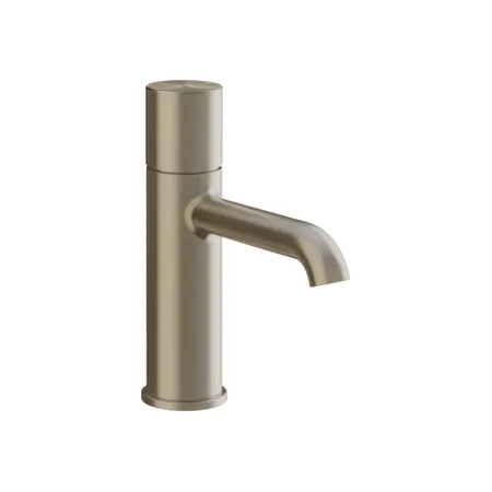 Gessi Habito Cesello Смеситель для раковины, 1 отв, без донного клапана, цвет: Finox Brushed Nickel