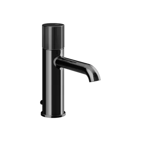 Gessi Habito Rigato Смеситель для раковины на 1 отв, с донным клапаном, цвет: Black Metal PVD