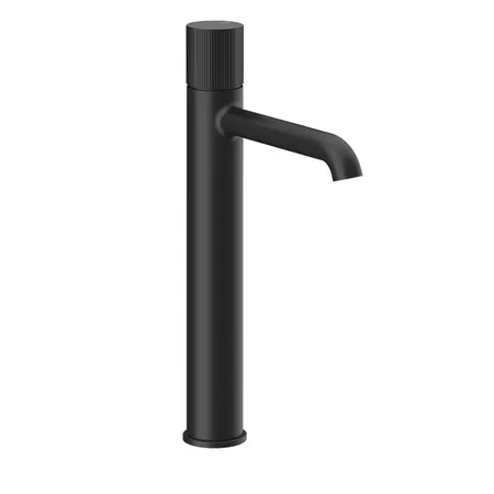 Gessi HABITO RIGATO Смеситель для раковины, на 1 отв, высокий, цвет: черный матовый