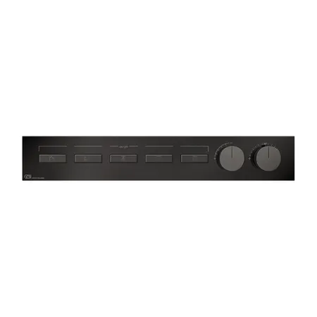 Gessi Hi-Fi Термостат для душа, с включением до 5 источников одновременно, внешняя часть, цвет: Black Metal PVD
