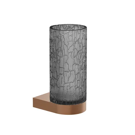 Gessi Incastri Стакан подвесной, цвет: Copper Br. PVD/Light Smoke