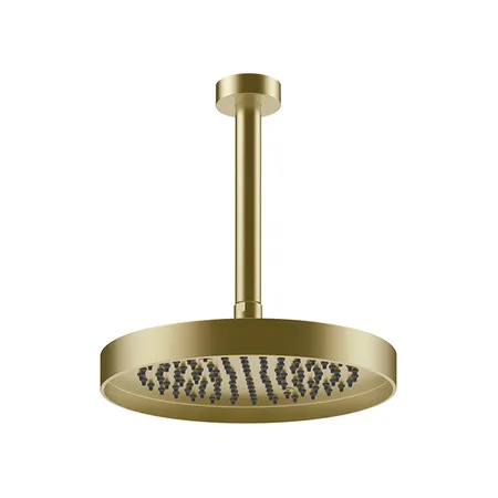 Gessi Incastri Верхний душ, потолочный, цвет: Brass Brushed PVD